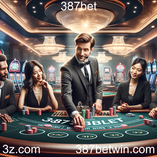 Experiência Imersiva com Jogos Ao Vivo no 387bet